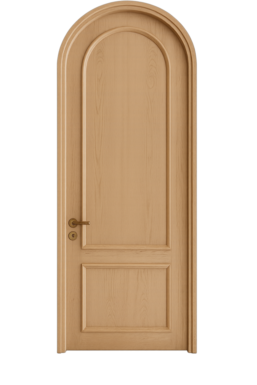 Capri Single Exterior Arched Door