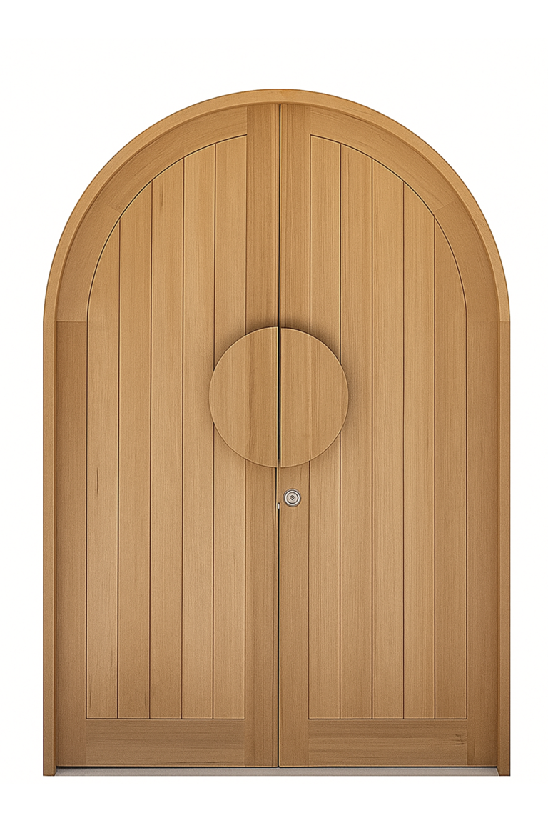 Belgrave Solid Double Arched Door