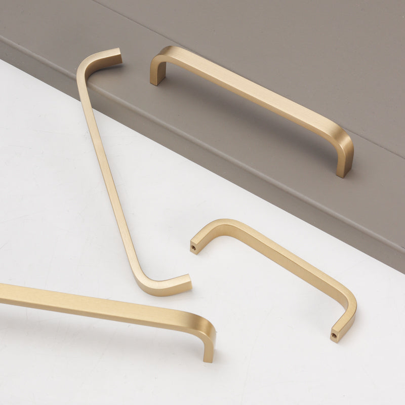 Arc Pull Handle Brass Preorder