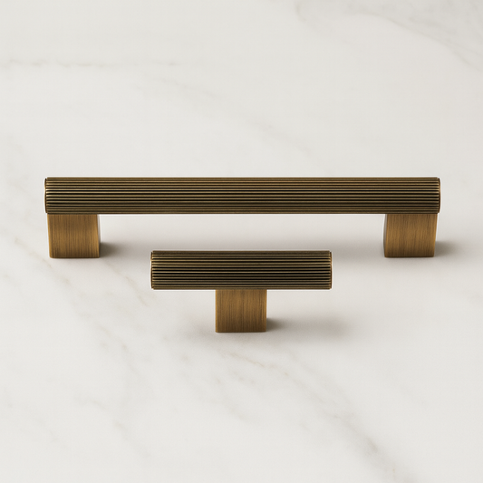 Flutra Bar Pull Handle Solid Brass Preorder