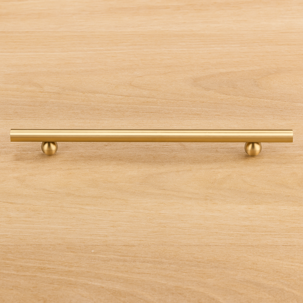 Orbis Handle Cabinet Pull Brushed Brass Preorder