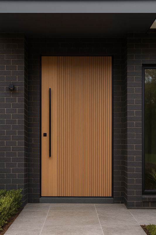 Marden Exterior Timber Panelled Pivot Door