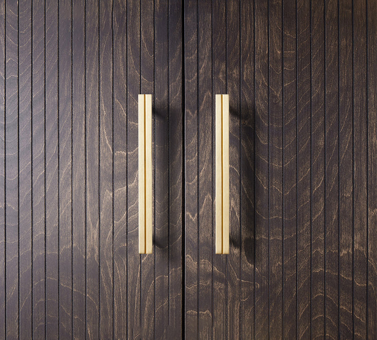 Velin Linear Bar Pull Handle Solid Brass Preorder